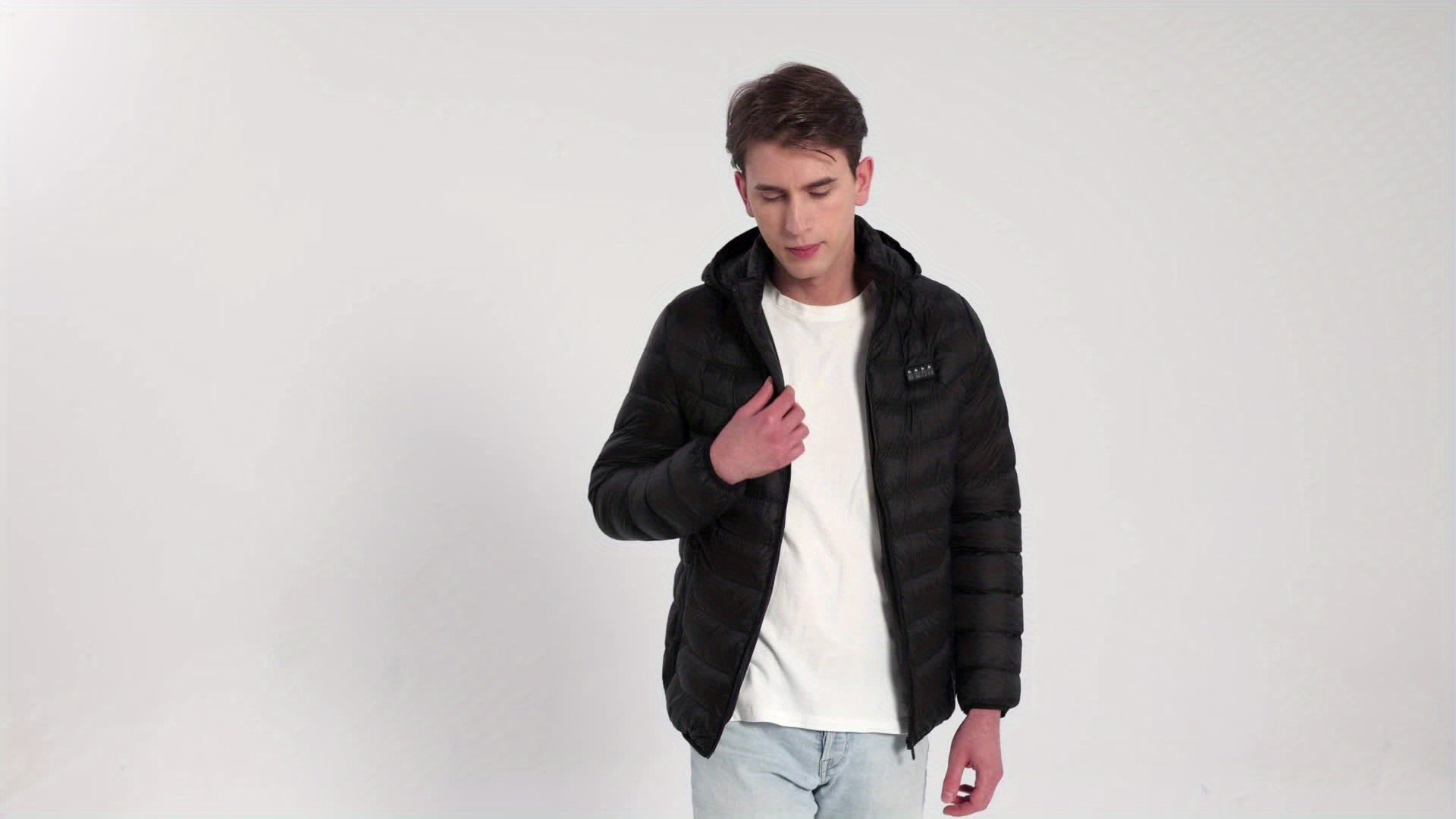 Veste Chauffante Homme - 3 Niveau De Chauffage