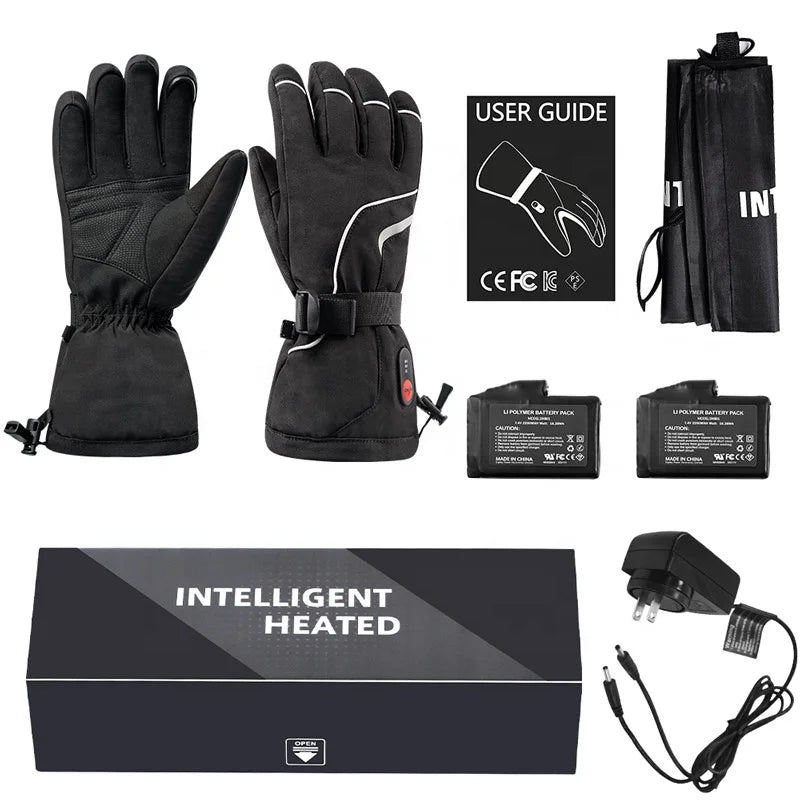 Gants Chauffant - 3 Niveau De Chauffage | Tactile - Rechargeable