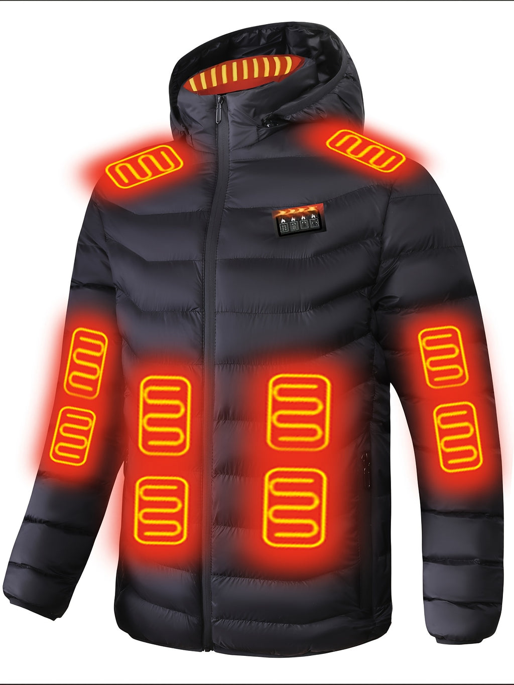 Veste Chauffante Homme - 3 Niveau De Chauffage