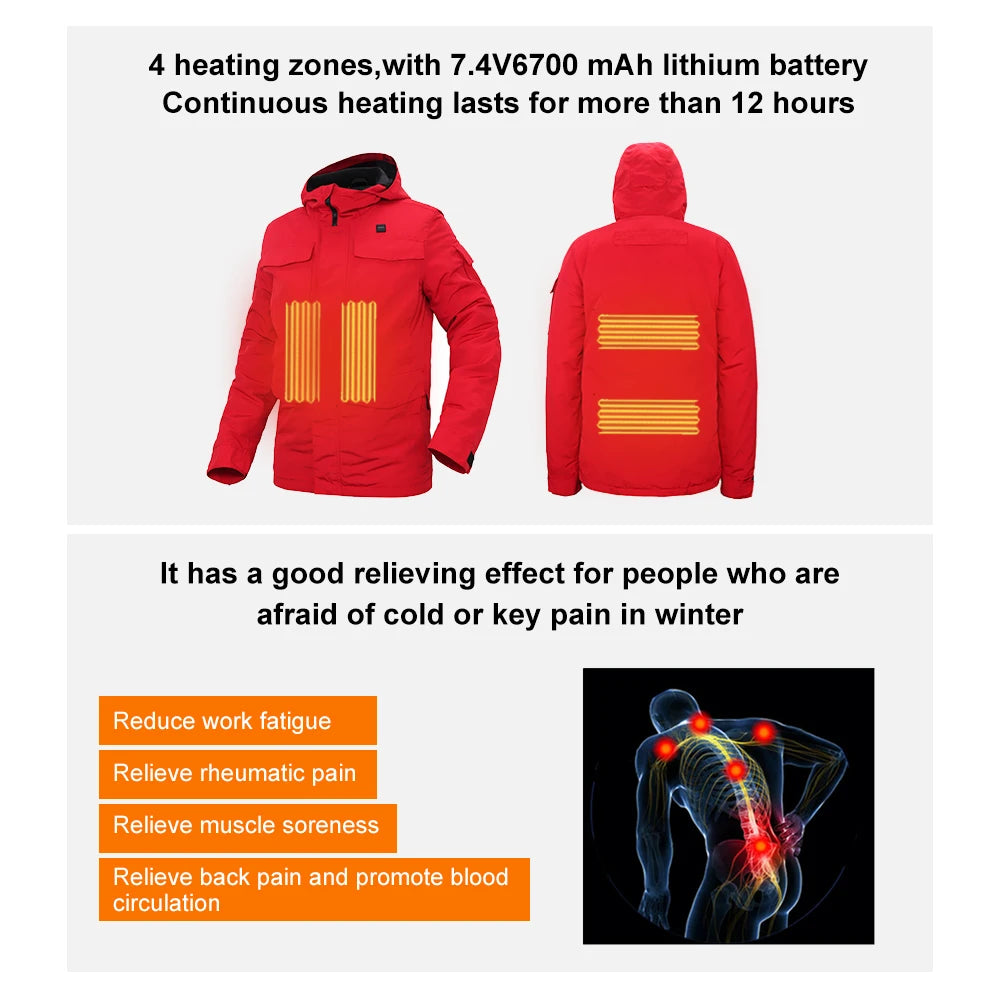 Veste Chauffante Haute Technologie