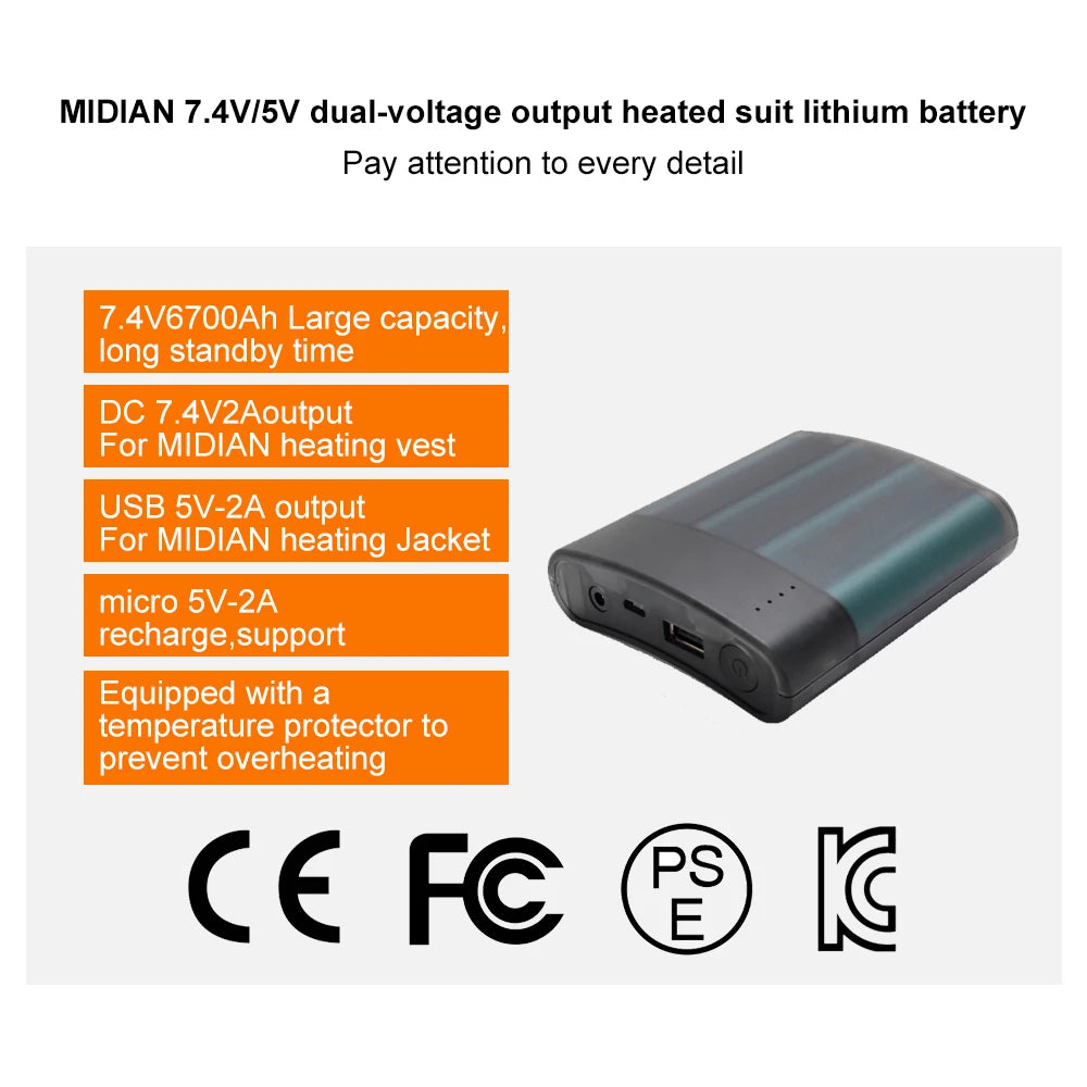 Veste Chauffante Haute Technologie