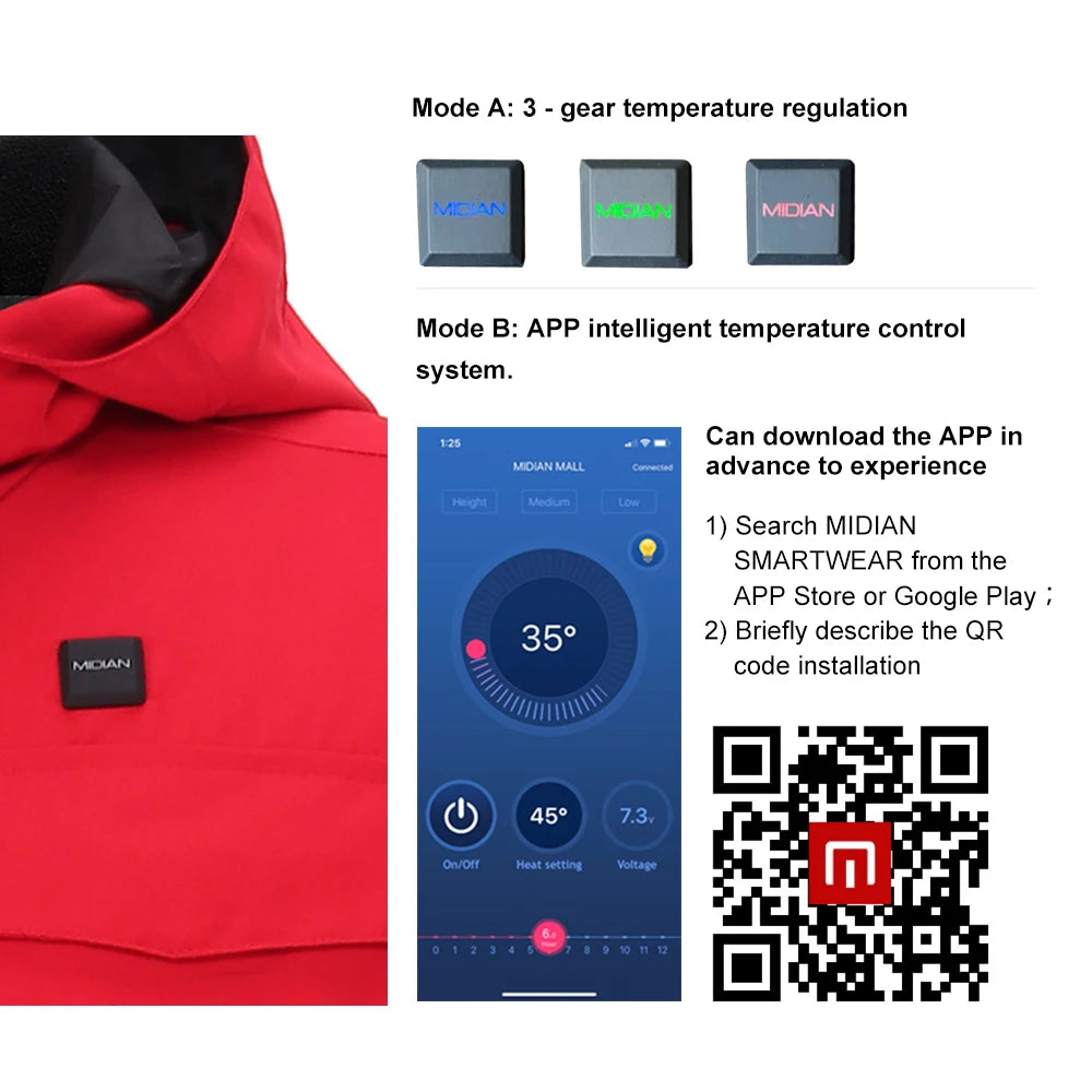 Veste Chauffante Haute Technologie