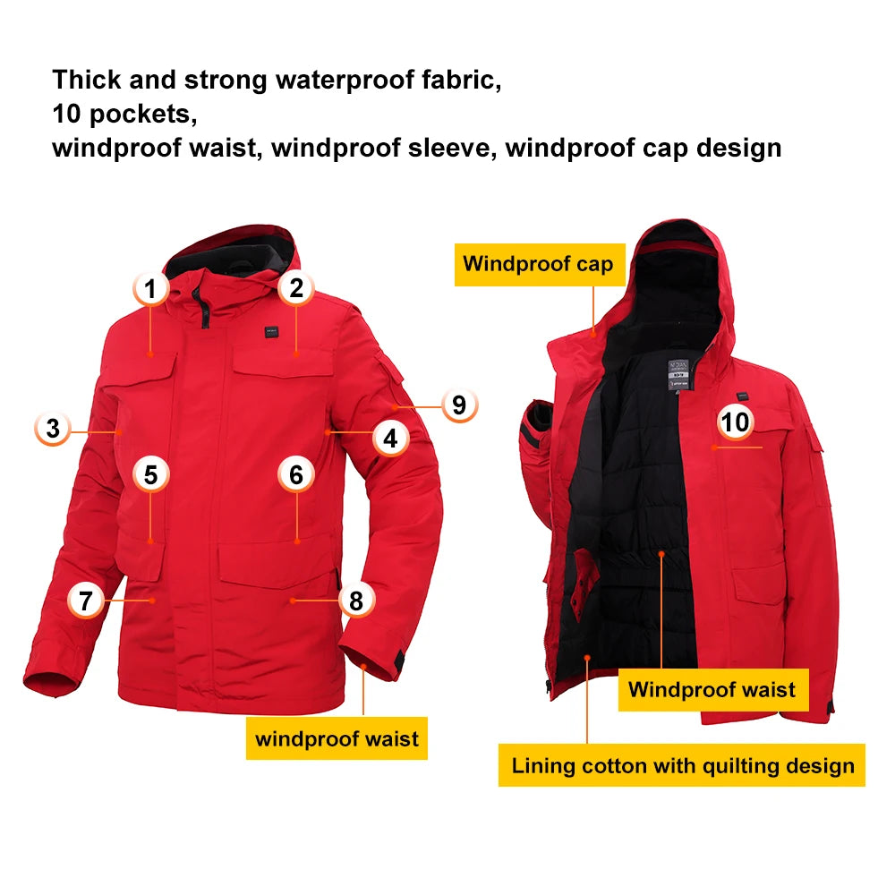 Veste Chauffante Haute Technologie